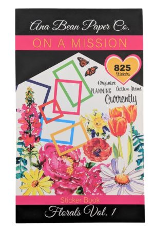 Sticker Book Florals Vol. 1