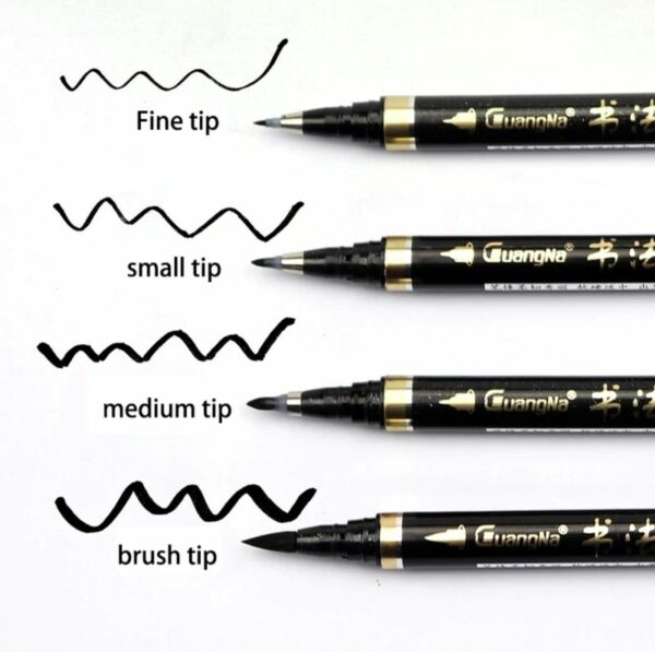 Brush Lettering Pens
