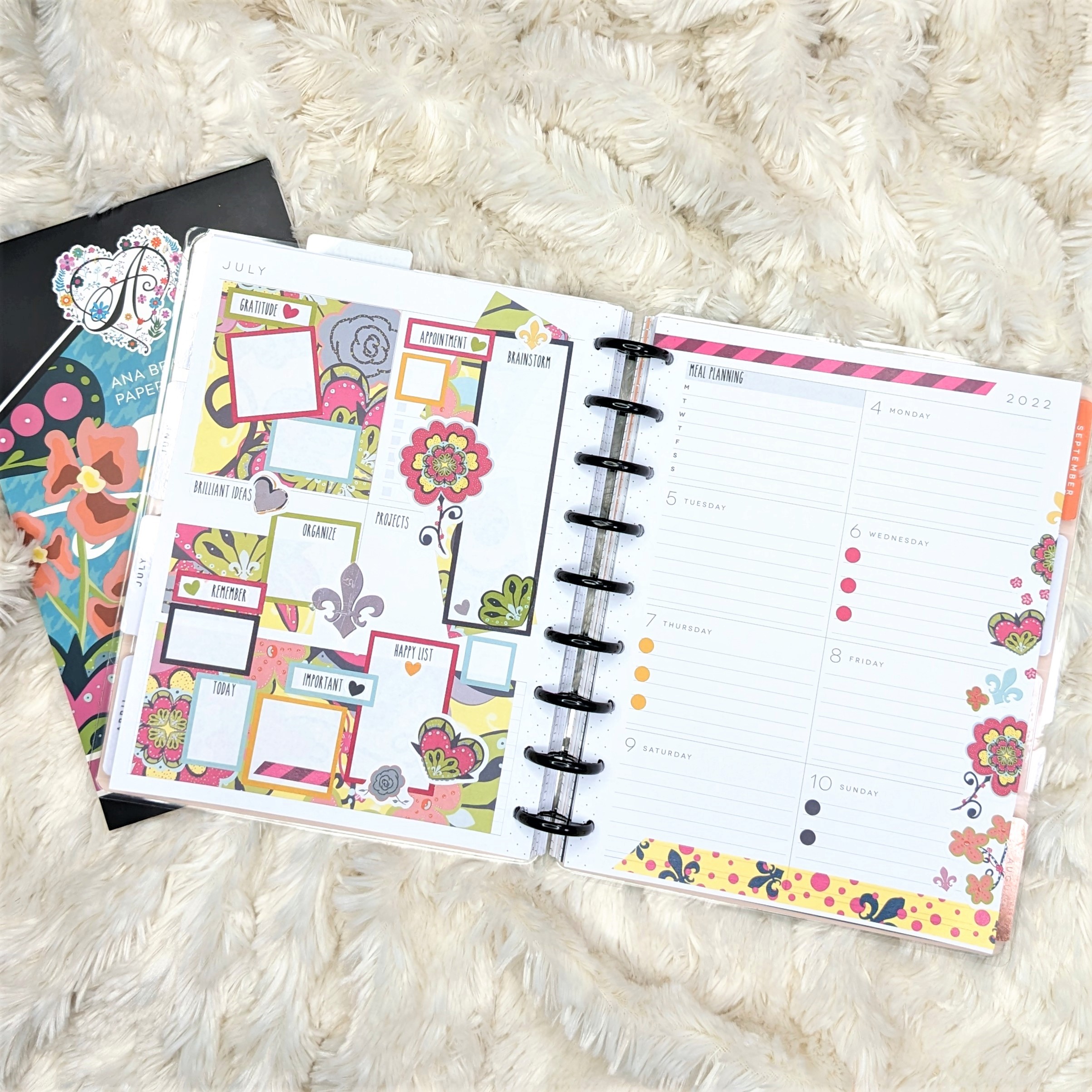 Designer Wallpaper Vol. 1 Sticker Book & Washi Tape - Ana Bean Paper Co.