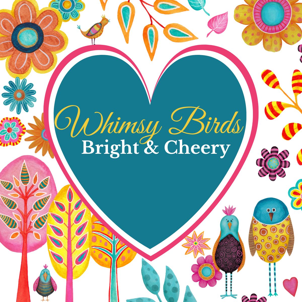 Beautiful Bird Stickers – A World of Whimsy