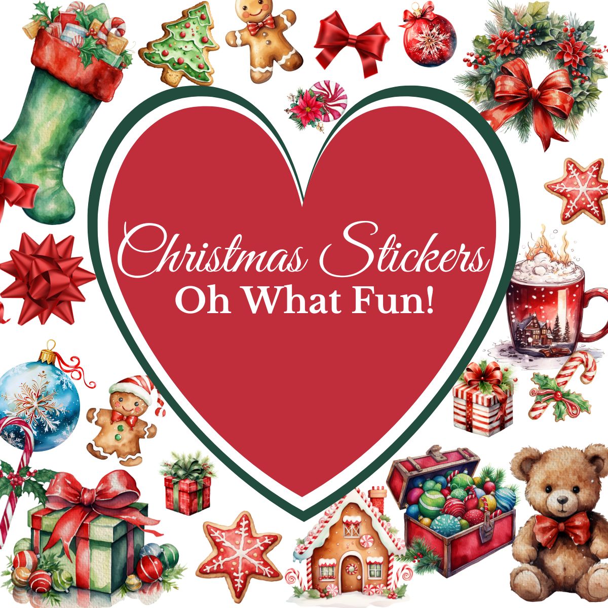 Oh What Fun! Christmas Stickers